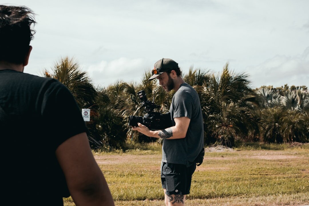 film set behind scenes